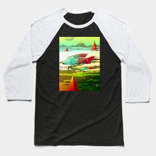 Big Fish 025 Baseball T-Shirt